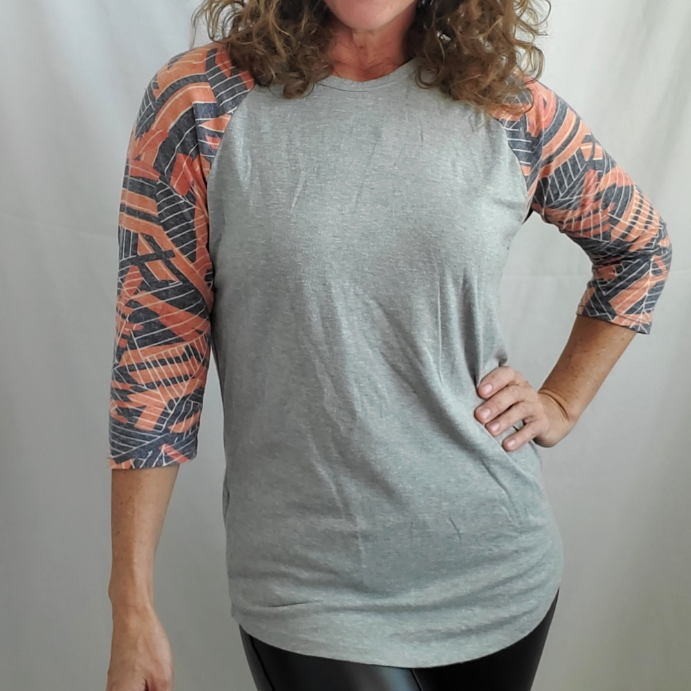 LuLaRoe retro style ringer tee